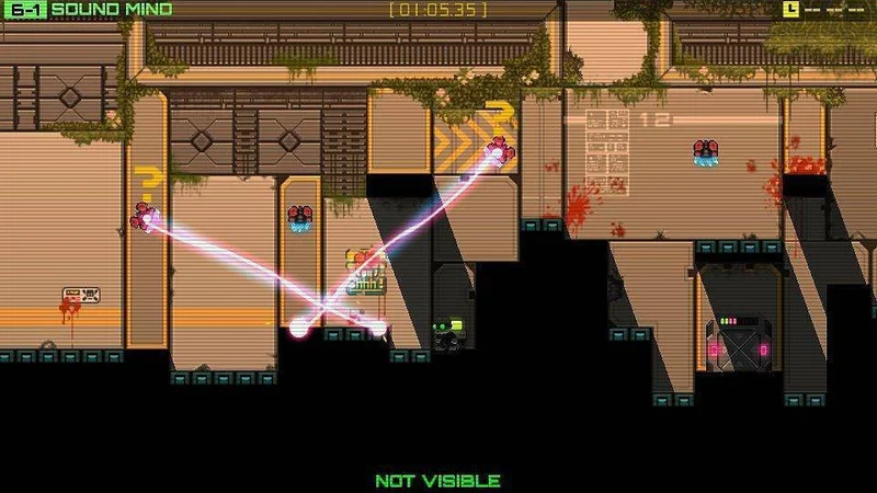 Záběry ze hry Stealth Inc: A Clone in the Dark