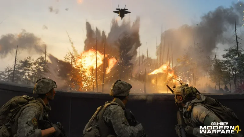 Ukázka ze hry Call of Duty: Modern Warfare 4 představující DMZ režim