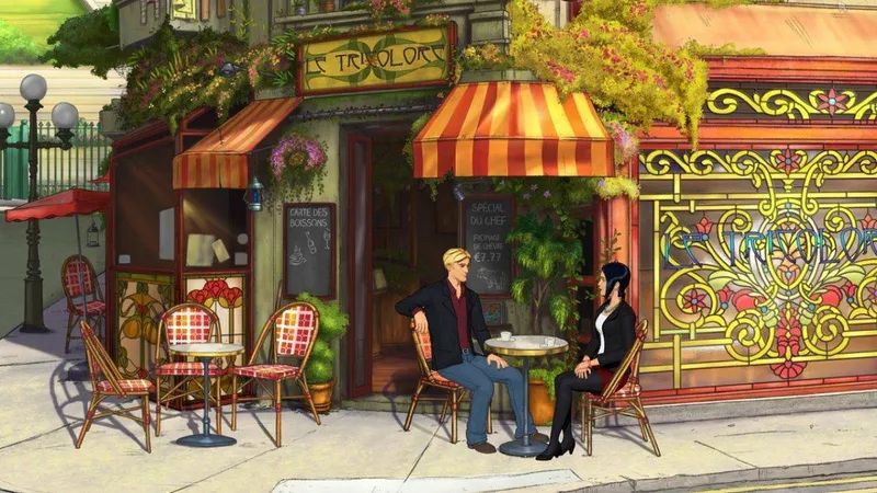 Záběry z adventury Broken Sword 5: The Serpent's Curse