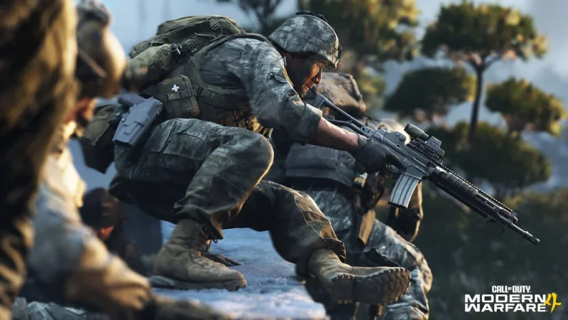 Ukázka ze hry Call of Duty: Modern Warfare 4 představující DMZ režim