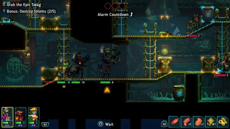 13 minut z hraní hry SteamWorld Heist II