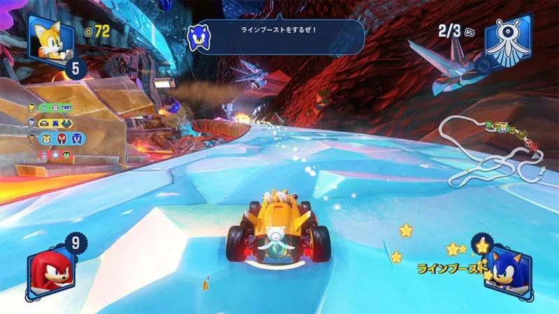 Oznámena závodní arkáda Team Sonic Racing