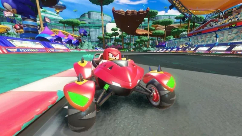 Oznámena závodní arkáda Team Sonic Racing