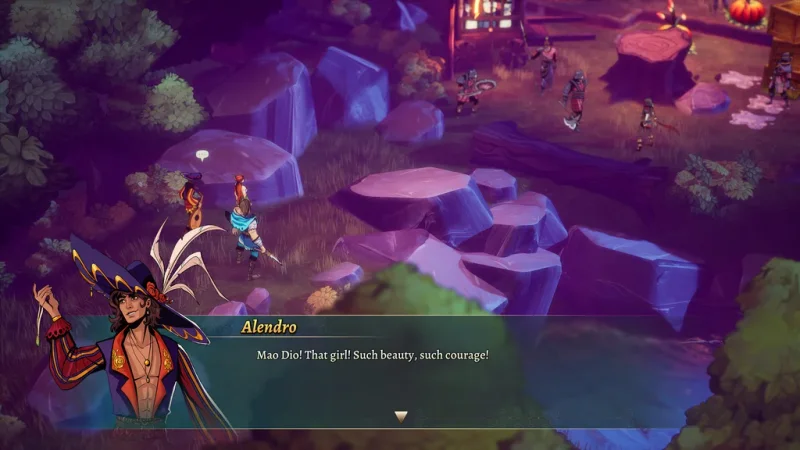 Oznámena taktická tahová RPG hra Calame