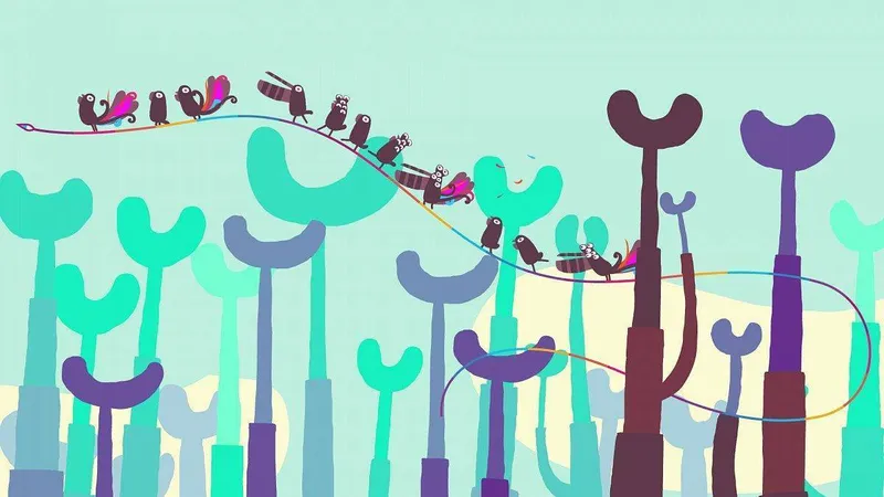 Oznámena indie hra Hohokum pro Playstation 4, PS3 a PSV