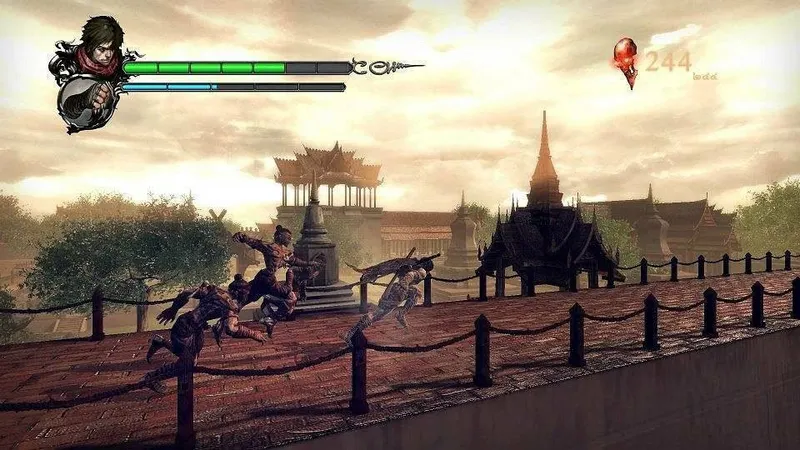 Představení hry Ong Bak Tri