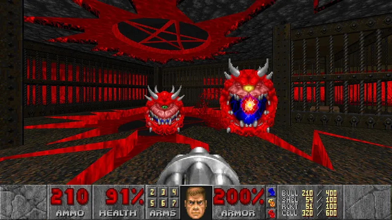 Vyšel nový bundle her DOOM a DOOM II, přináší řadu vylepšení i nový obsah 
