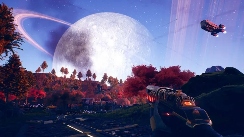 14 minut z akční RPG hry The Outer Worlds