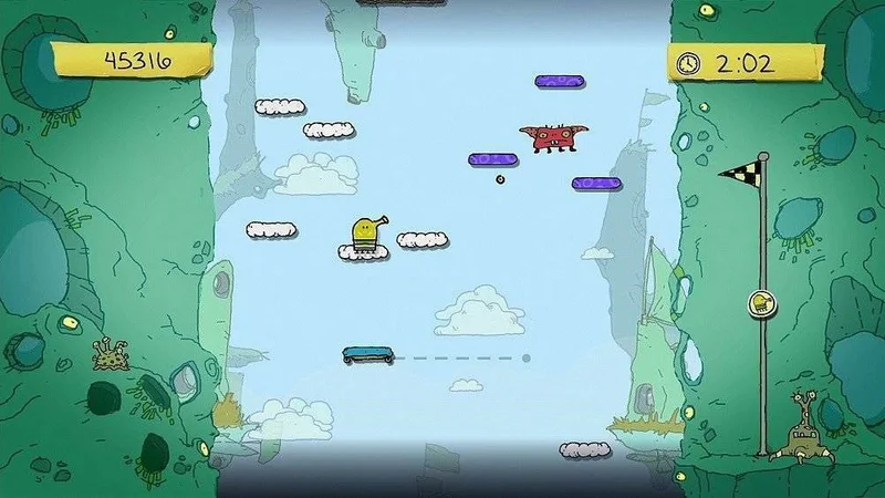 Vyšel Doodle Jump pro Kinect