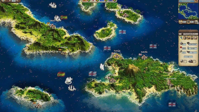 Oznámen Port Royale 3 na konzole