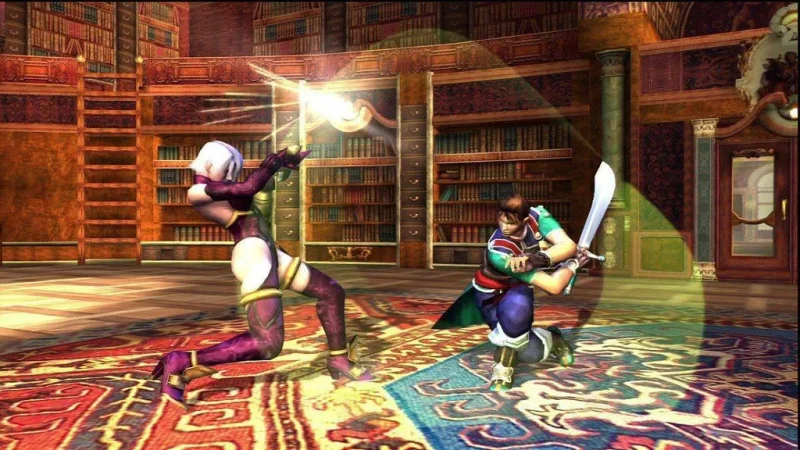 SoulCalibur II HD Online Gameplay Video - Nightmare vs. Ivy