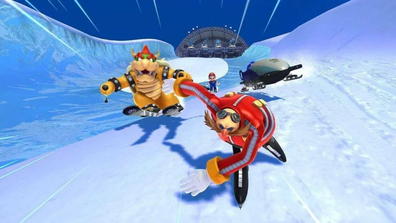 Oznámena sportovní hra Mario & Sonic Winter Olympic Games pro Wii U a 3DS