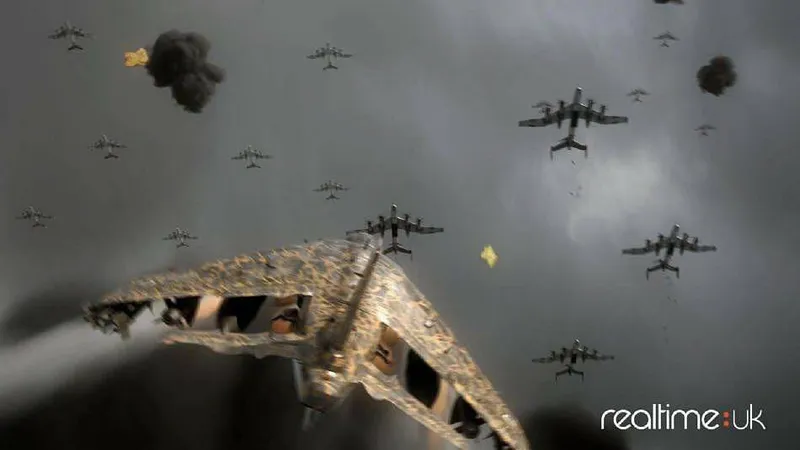 Obrázky ze zrušeného Stormbirds 