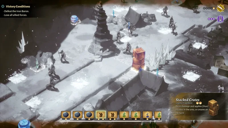 Oznámena taktická tahová RPG hra Calame