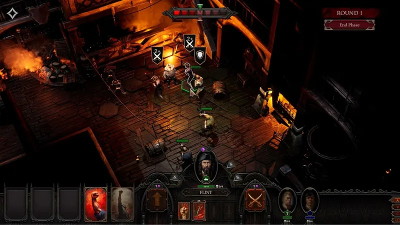 Oznámena pirátská taktická RPG hra Flint: Treasure of Oblivion