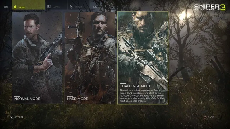 Sniper Ghost Warrior 3 nabídne Challenge režim