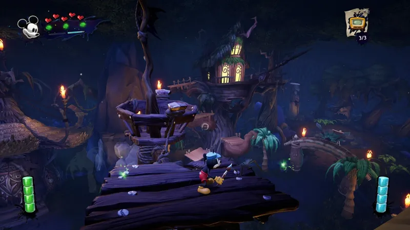 První minuty z hraní hry Disney Epic Mickey: Rebrushed