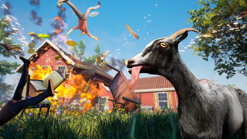  Goat Simulator Remastered vyjde začátkem listopadu