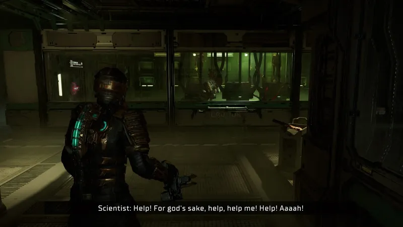 Hodina z hraní remaku hororové akce Dead Space