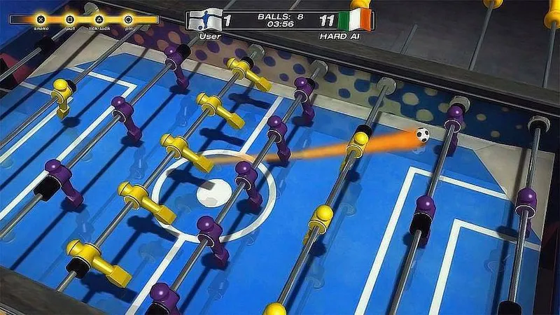Dnes vychází na PSN česká hra Foosball 2012