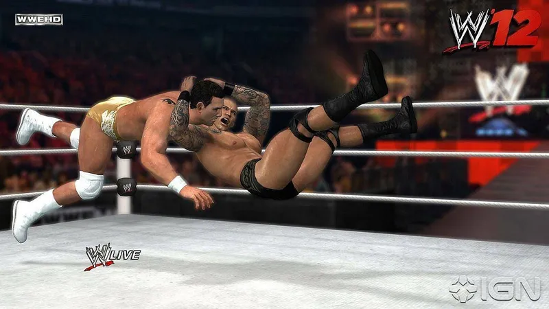 WWE 12 odhaluje seznam bojovníků