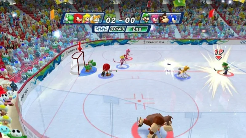 Nové obrázky na Mario and Sonic at the Winter Olympics Games