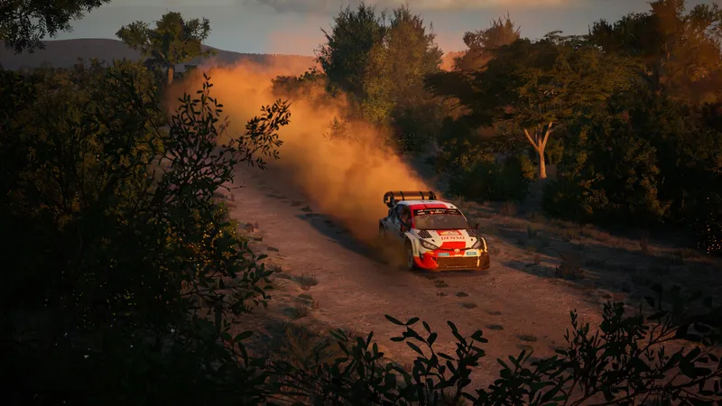 Gameplay video na závodní hru EA SPORTS WRC