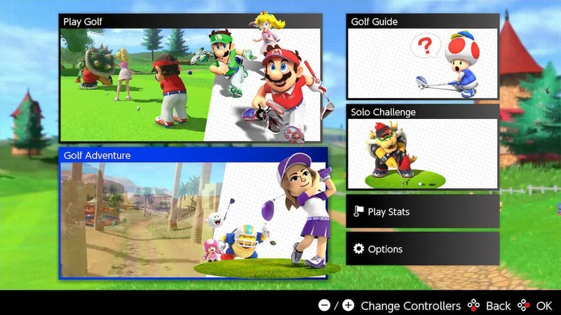 Mario Golf: Super Rush