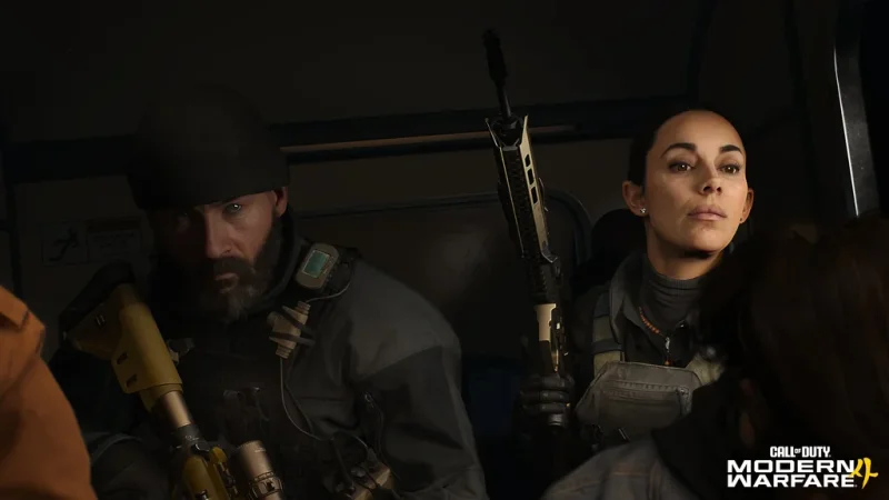 Ukázka ze hry Call of Duty: Modern Warfare 4 představující DMZ režim