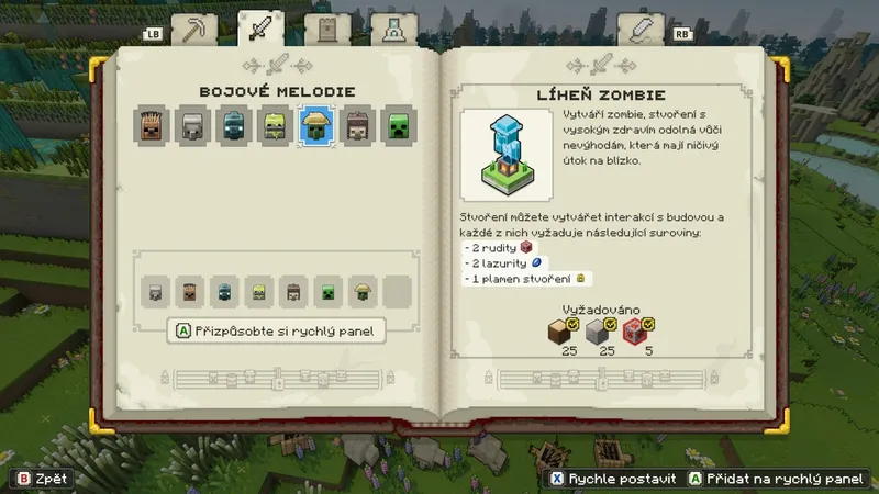 Studio Mojang končí s další podporou hry Minecraft Legends, ta dostane koncem měsíce poslední nový obsah 