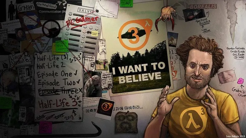Valve si zaregistrovalo ochrannou známku na Half-Life 3