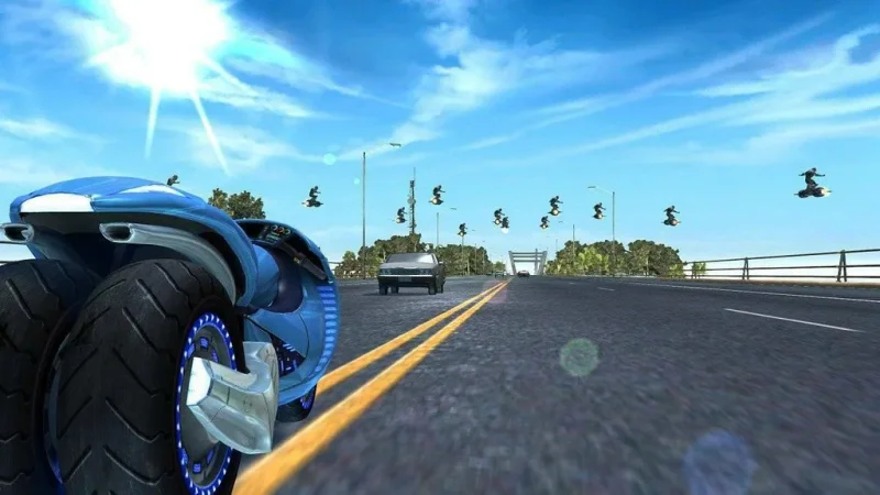 XBLA hra LocoCycle v gameplay traileru