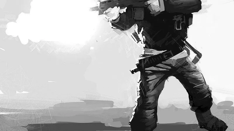 Dva obrázky ze zrušené akce BLACK 2