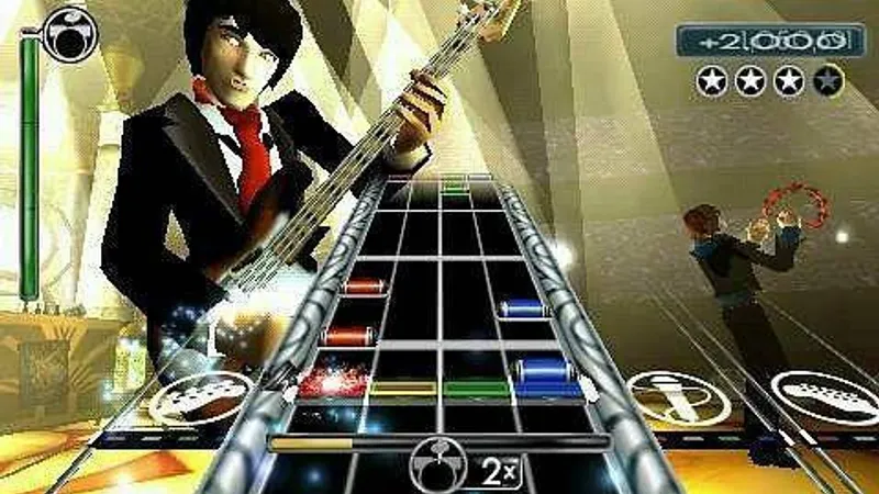 Rock Band Unplugged pro PSP