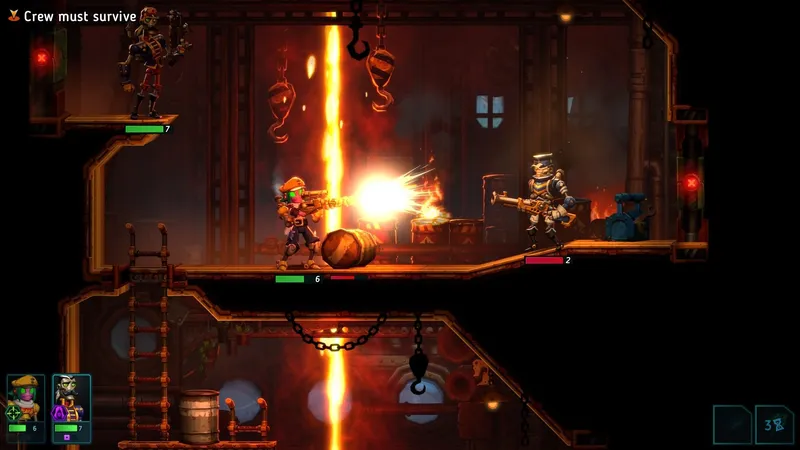 13 minut z hraní hry SteamWorld Heist II