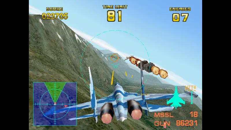 Air Combat 22 vyjde začátkem července poprvé pro konzole