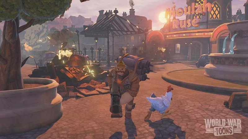 Střílečka World War Toons vyjde formou free-to-play