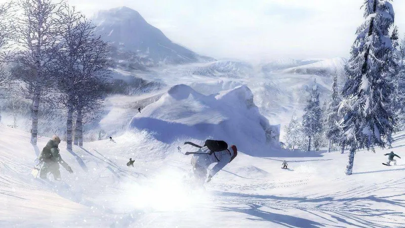 Shaun White Snowboarding