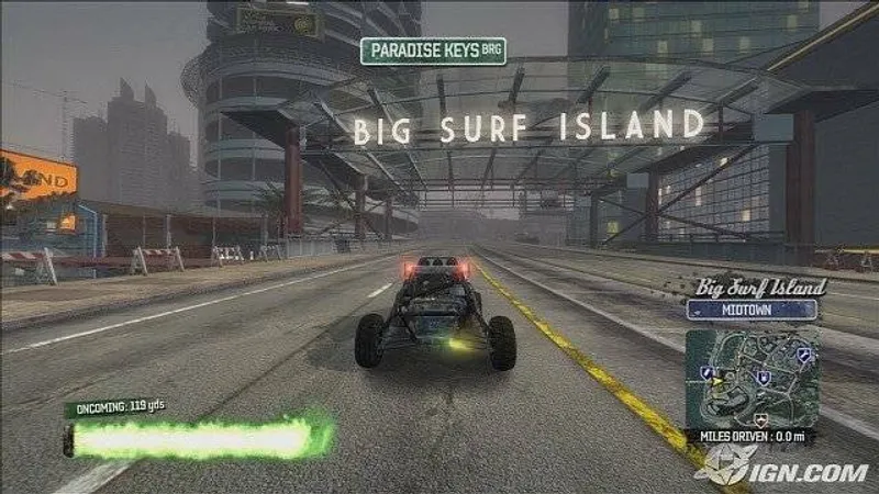 Burnout Paradise: DLC Big Surf Island
