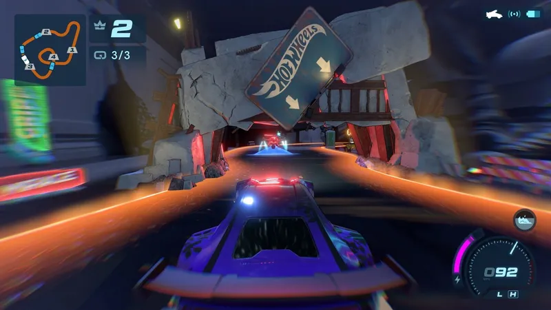 Oznámena závodní hra Hot Wheels: Rift Rally pro konzole PlayStation