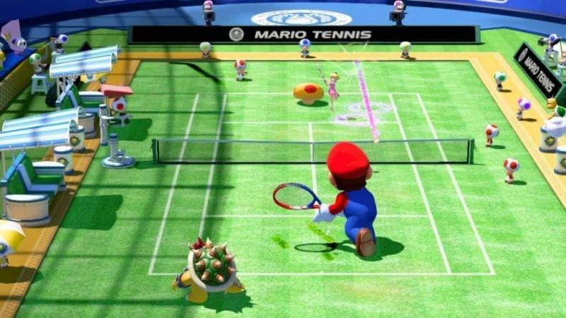 Reklama na hru Mario Tennis: Ultra Smash