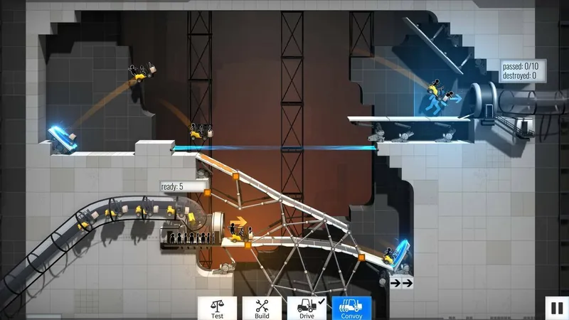 Bridge Constructor Portal má datum vydání, nový gameplay trailer