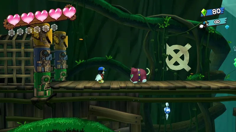 První minuty z hraní remasteru plošinovky Klonoa: Door to Phantomile 
