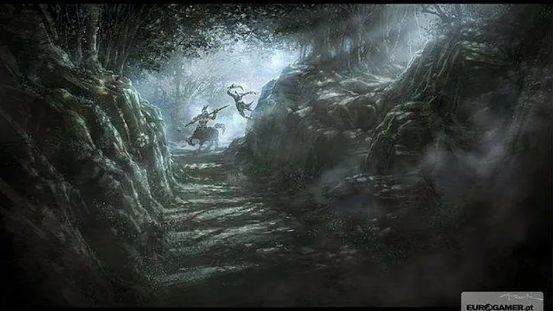 God of War 3 artworky