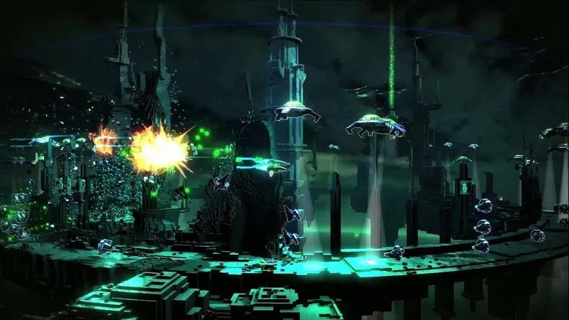 Resogun dostal nový update s podporou 4K a HDR