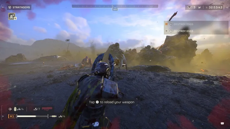 Deníček na akční hru Helldivers 2 s novými záběry z hraní