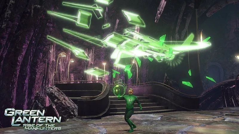 Green Lantern: Rise of the Manhunters GC trailer
