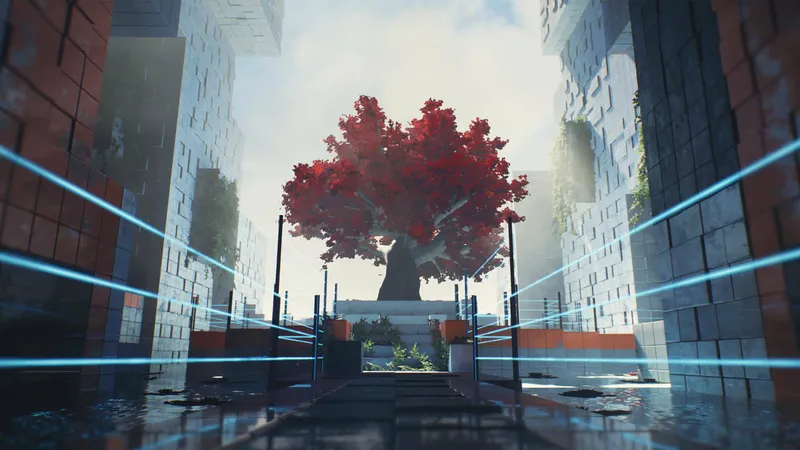 Launch trailer na puzzle first-person hru Q.U.B.E. 2