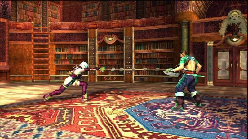 SoulCalibur II HD Online Gameplay Video - Nightmare vs. Ivy