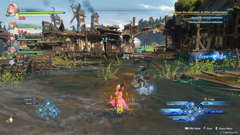 První hodina z hraní hry Granblue Fantasy: Relink